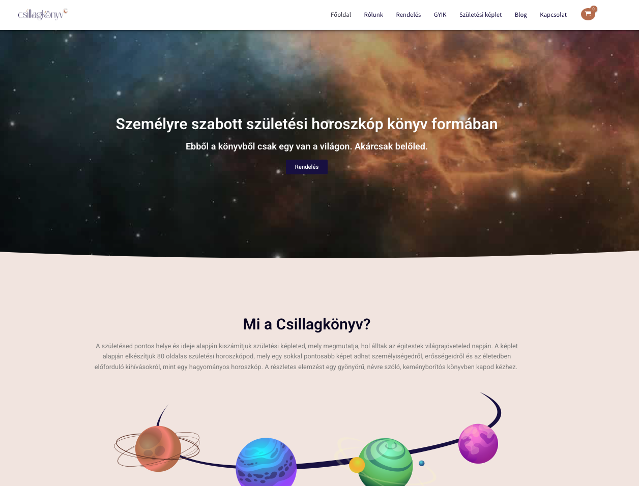 Csillagkonyv homepage